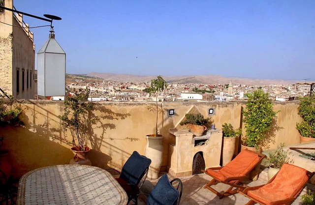 Dar Malika · Traditional Fez house with spectacular view