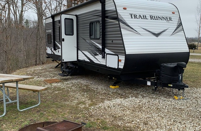 Delightful RV with campground amenities