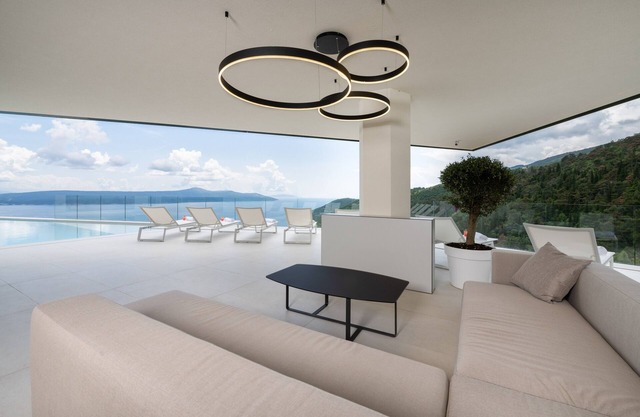 Deluxe Opatija Villa | Villa Terra Paradiso | 4 Bedrooms | Splendid Panoramic Views & Private Pool & Sauna | Opatija