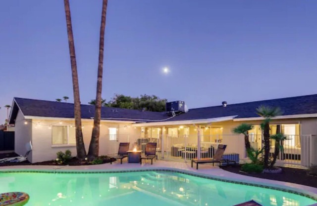 ☀︎Desert Destination HEATED Poolside Escape☀︎Near ASU♆