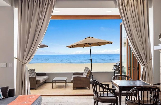 Designer Beachfront Villa in Oxnard Shores.