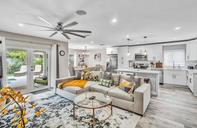 Dinas Home with Modern Interior and Heated Pool