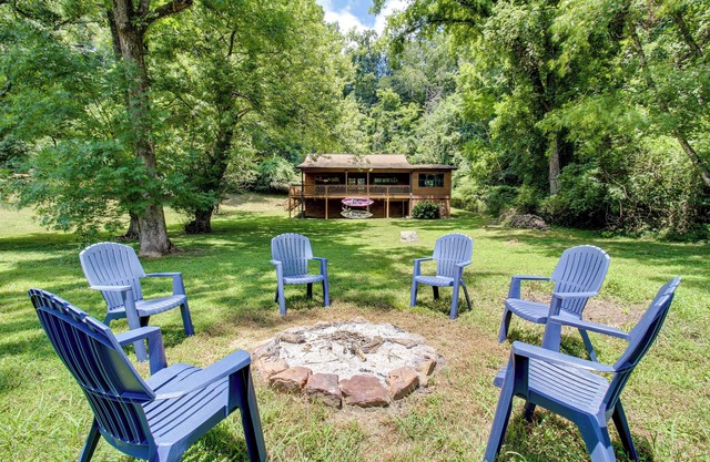 Dock & Hot Tub: Tennessee River Cabin Getaway
