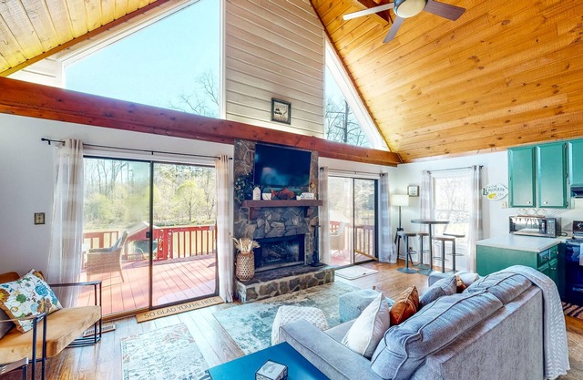 Dog-friendly Home with Firepit, Deck, & Boathouse