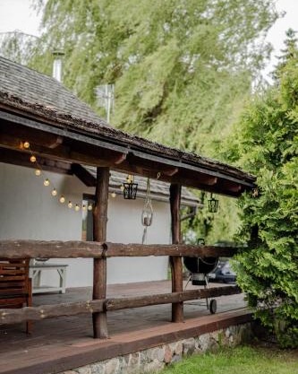 Dom Góra na Mazurach Balia z jacuzzi