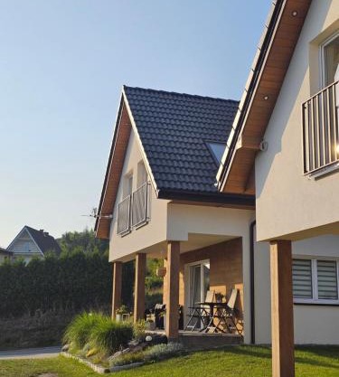 Dom z Widokiem na Góry i Jacuzzi - "Domki na Słonecznym Wzgórzu"