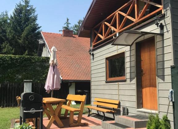 Domek letniskowy nad jeziorem w Stęszewku