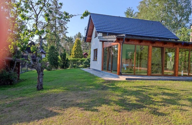 Domek wakacyjny nad jeziorem Gowidlińskim