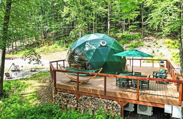 Domes at Catskills a lakefront glamping adventure for adults