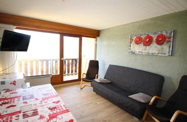 Duplex 2p cabine au pied des pistes avec balcons - Auris en Oisans - FR-1-297-102