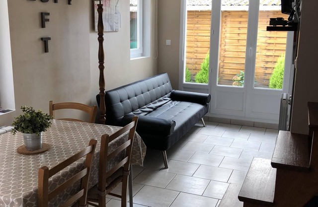 Duplex 3 persons -Village center-100 meters Yport beach "Le petit coulant".