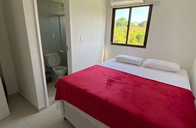 Duplex apartments, 02 en-suite bedrooms, sea view, 30 m from the beach on the border with Maragogi