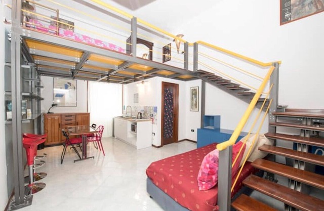Duplex with a view of Vesuvius