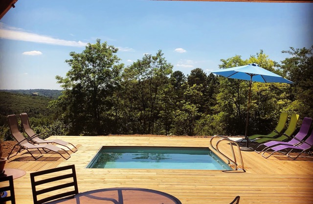 Eco-Lodge Étoile de Jor ★ for 10 people with swimming pool