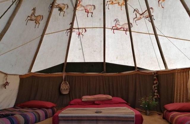 Eco Project Tipi at Permaculture Land