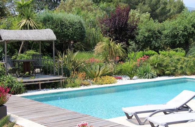 Elegant contemporary villa with heated pool