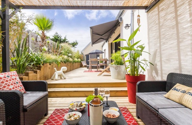 Elegant house in Barneville-Carteret with private garden and terrace