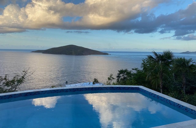 Enjoy this tranquil piece of Paradise with stunning views of the Caribbean Sea.