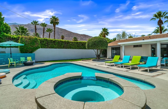 Escape to effortless luxury and unforgettable desert charm at this ultimate indoor-outdoor retreat