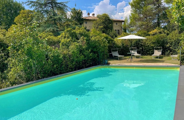 Exclusive leisure pool - Italian biological Gardens - pool house - 12 guests