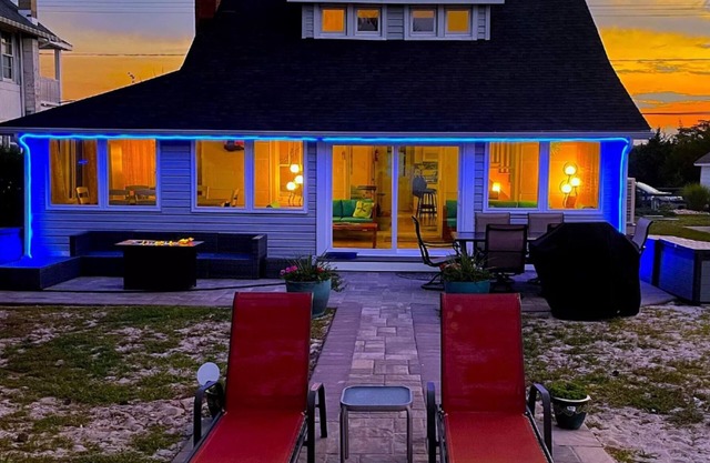 Experience a tranquil beachfront retreat on the shores of the Delaware Bay.