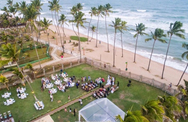 Facing the sea Gde. Salvador/Vilas Atlântico - 4/4 w/02 floors, pool,