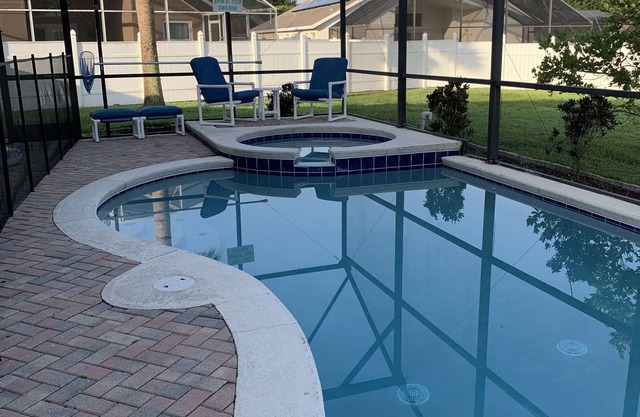 Fall Specials! Pet-Friendly Fenced Home w/Pool & Spa Heat - 3 Miles from Disney