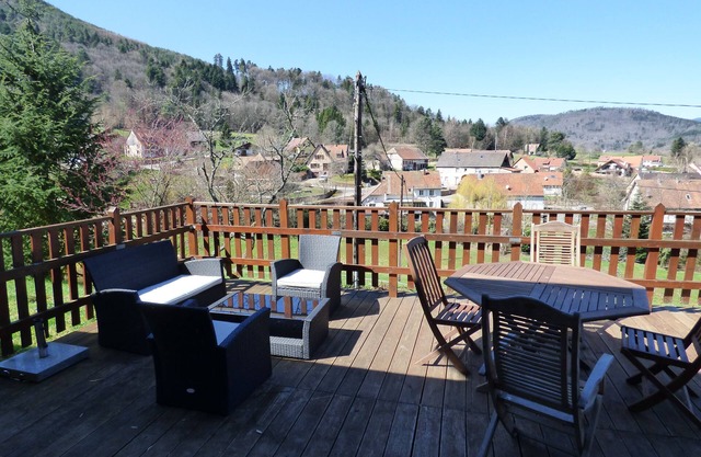 Family Country Gite in Alsace, log fire, free wifi & parking, pet friendly