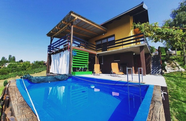 Family friendly house with a swimming pool Dragoslavec, Medimurje (K-18095)