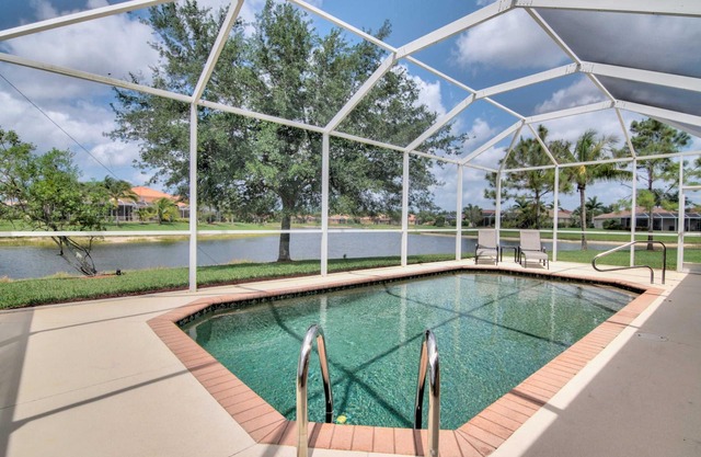 Fantastic Reflection Lakes Pool Home with Fabulous Views in Naples, Florida!