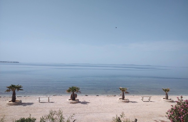 Ferienwohnung Direkt am Meer Erste Reihe Insel Vir 25km von Zadar
