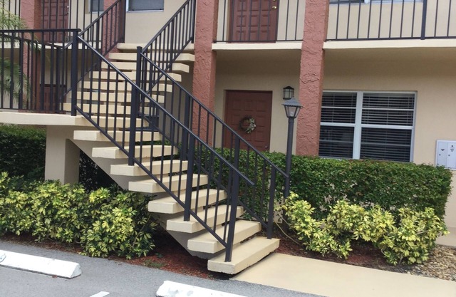 First floor condo 55+ community, not pets and a 90 day minimum stay, no smoking