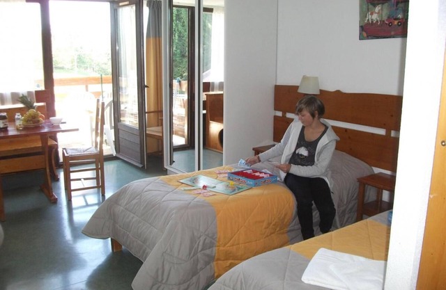 Fitness, swimming pool, hammam, parking, tv, ski locker, 23m², Les Rousses