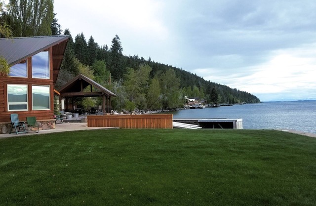 Flathead Lake Cabin with private boat launch access