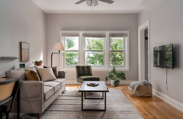 Flexhome Logan Square 1BR B1 - Office+W/D+Patio