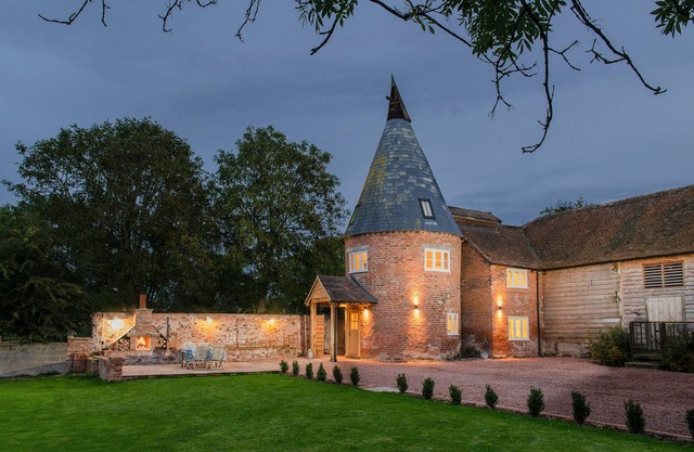 Formerly a working kiln, The Hop Kiln has been beautifully renovated