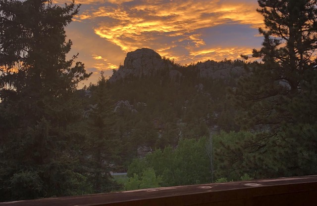 Front row seat to the fall colors!