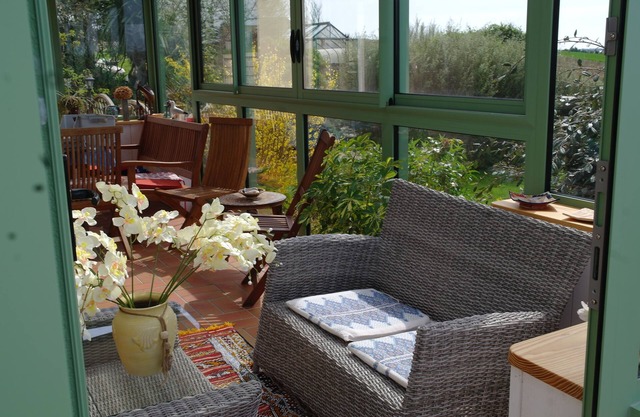 FULL VIEW OF THE BAY OF DOUARNENEZ, 1KM FROM THE BEACH, HAVEN OF PEACE, GARDEN