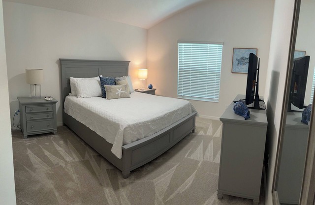 Fully furnished 2br, 2ba Patio Villa with golf cart and high speed internet.