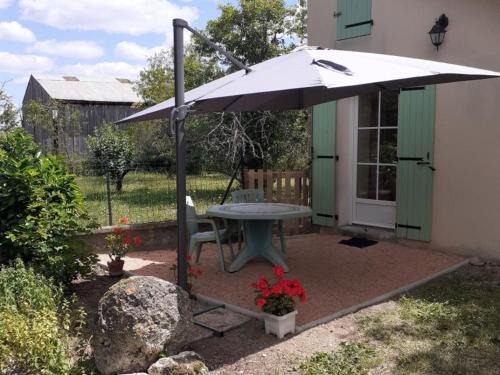 Gîte chaleureux avec terrasse à Neuvy, animaux admis - FR-1-489-10