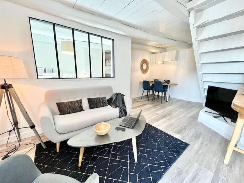 Gîte Duplex-Ocean Moderne dans longère avec extérieur