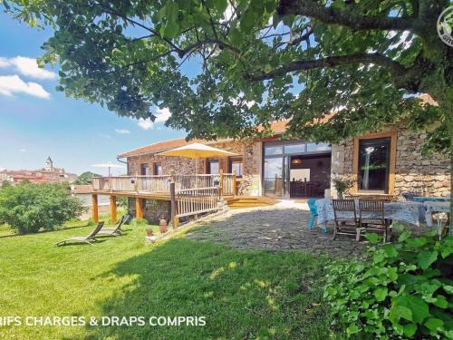 Gîte spacieux 5 chambres avec jardin, animaux acceptés - FR-1-496-326