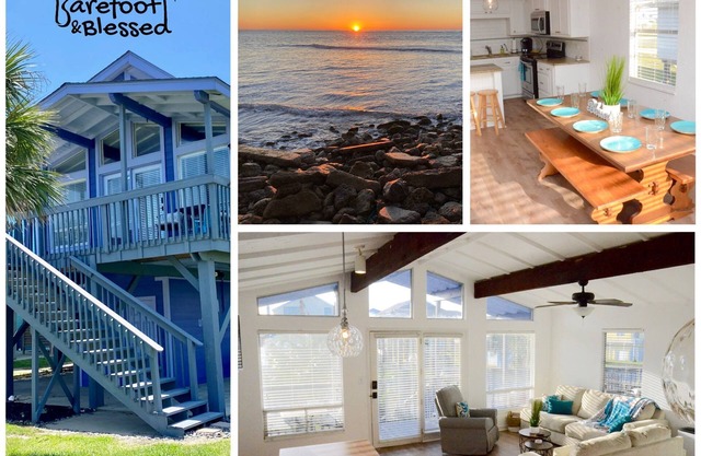 Galveston/Surfside Beach Retreat - Dog Friendly Home - 500 Steps to the Beach