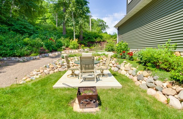 Garrison Haven on Whitefish Lake w/Boat Dock!