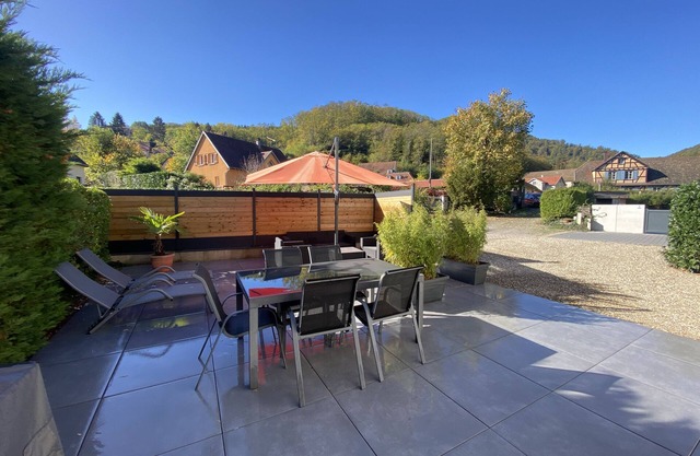 Gite of charm, very cozy located in the heart of the Alsatian vineyard under the castles