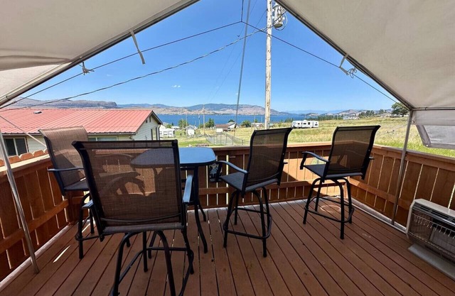 GlampCamp - Luxury Wall Tent & Bathhouse