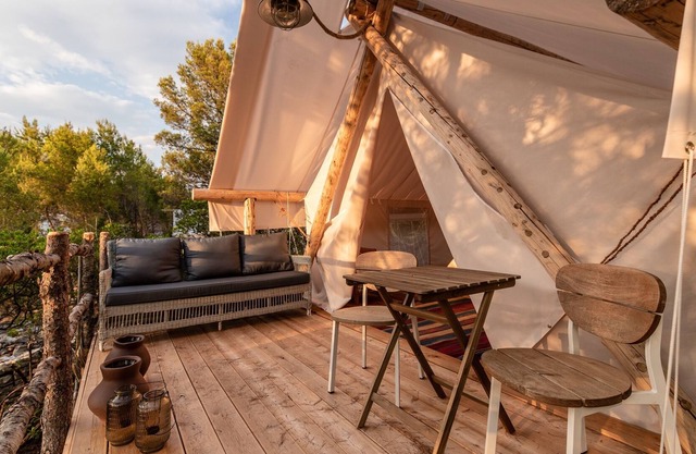 Glamping - Plage Cache'e Open space holiday home