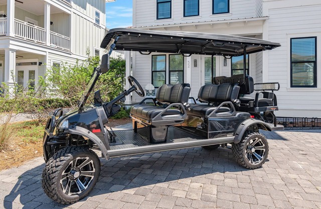 Golf Cart/Heated Pool/Bikes/Walk2Beach