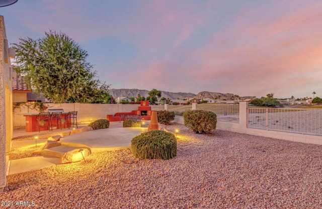Golf Course Home,14th Hole Desert Foothills