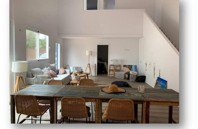 Gorgeous Beach Villla with AC pool, 300m2 from Playa Mitjorn and pool